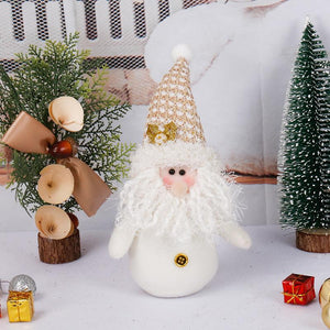 New Santa Claus Snowman Doll Christmas Decorations Lovely Christmas Ornaments Creative Gifts