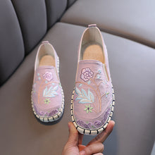 Load image into Gallery viewer, Embroidered shoes mille-sole Hanfu shoes