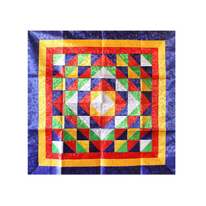 Tibetan eight treasures Mandala tablecloth Tantric Buddhist hall decoration guru Lama chanting tablecloth