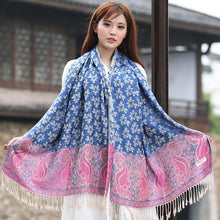Load image into Gallery viewer, Nepal Ethnic style shawl scarf