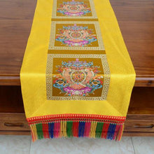 Load image into Gallery viewer, Tibetan-style folk tablecloth retro long table tea tablecloth Buddha hall decoration