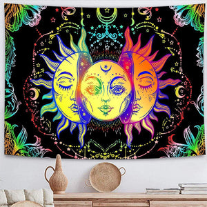 Psychedelic Mushroom Tapestry Dream Plant Wall Tapestry Galaxy Space Tapestry Starry Sky Tapestry Wall Hanging