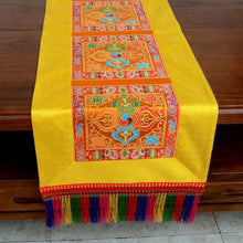 Load image into Gallery viewer, Tibetan-style folk tablecloth retro long table tea tablecloth Buddha hall decoration