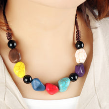 Load image into Gallery viewer, Original Ethnic Handmade Jewelry Retro Accessories Short Clavicle Necklace Exaggerated Necklace