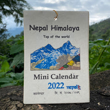 Load image into Gallery viewer, Nepal&#39;s world top handmade paper notebook Himalayan snow mountain