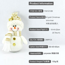 Load image into Gallery viewer, New Santa Claus Snowman Doll Christmas Decorations Lovely Christmas Ornaments Creative Gifts