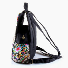 Load image into Gallery viewer, Tibet folk style backpack fashion embroidery backpack handbag