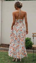 Load image into Gallery viewer, Chiffon V-neckline sleeveless panels for a maxi dress