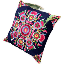 Load image into Gallery viewer, Traditional Embroidery Cushion Cover Retro Embroidery Pillow  Cotton and Linen Cushion Cover