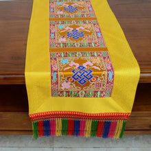 Load image into Gallery viewer, Tibetan-style folk tablecloth retro long table tea tablecloth Buddha hall decoration