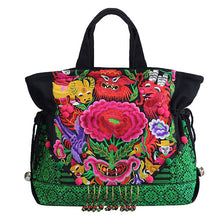 Load image into Gallery viewer, Original Ethnic Style, Retro, National Fashion, National Style, Embroidered Single Shoulder Messenger Bag, Travel Leisure Handbag, Canvas Bag