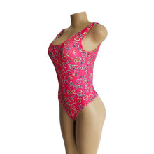 Load image into Gallery viewer, Keys Pattern Print One Piece Swimsuit