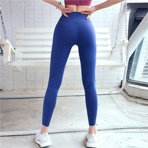 Soft solide yoga pants sportswear women fitness leggings joga leggins femme legence gym new yoga pants love peach hip leggings