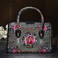 Load image into Gallery viewer, National style embroidered  Messenger Bag Handbag Single Shoulder Bag Canvas