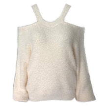 Load image into Gallery viewer, Winter Sexy Off The Shoulder Solid Color Knit Sweater