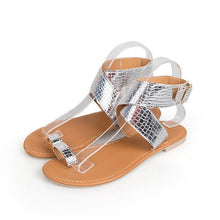 Load image into Gallery viewer, Boho Summer Bandage Sequin Sandals