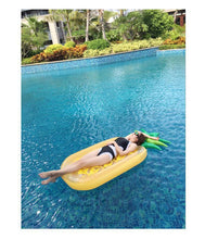 Load image into Gallery viewer, Pineapple inflatable floating drainage supplies floating bed swimming toy