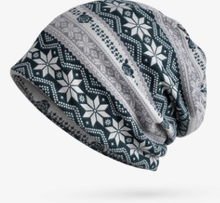Load image into Gallery viewer, Women Bohemia Snowflake Hat Accessories