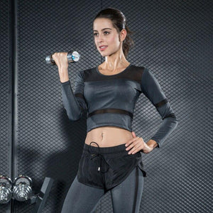 Women Tights Sexy Yoga Set Sportswear Running Workout Training Clothes Gym Fitness Leggings Clothing Sports Active Jogging Suits