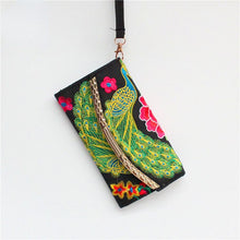 Load image into Gallery viewer, Ethnic Embroidery Bag Ladies Embroidery Coin Purse Hand Shoulder Dual-purpose Leisure Bag