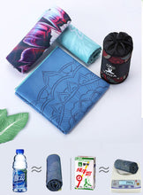Load image into Gallery viewer, Portable Printed Yoga Towel non-slip Design Supports Custom Pattern Design Digital Printed Yoga Towel Yoga Mat 12