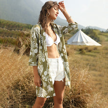 Load image into Gallery viewer, Women&#39;s Beach Chiffon Jacket Outfitting Cardigan Outfitting Coat