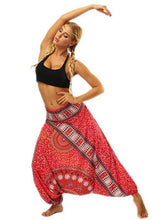 Load image into Gallery viewer, National Wind Style Digital Print Loose Women&#39;s Fitness Yoga Pants Leisure Lantern Yoga Pants