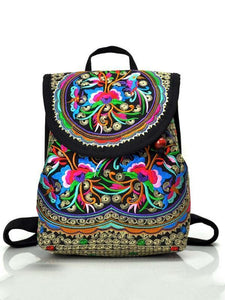 National Exquisite Embroidered Mini Shoulder Bag