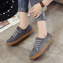 Load image into Gallery viewer, Suede Slip On Soft Loafers Lazy Casual Flat Shoes For Women