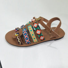 Load image into Gallery viewer, Fashion Summer Women Colorful Bohemian Fish Star Gladiator Roman Flat Sandals